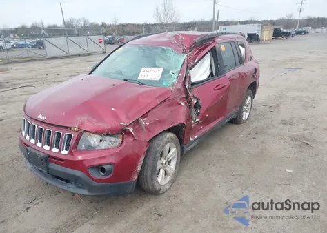 2016 Jeep Compass Sport из США, поврежденный, VIN 1C4NJDBB6GD690414